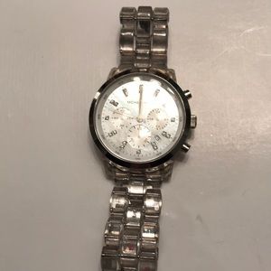 Michael Kors clear band watch